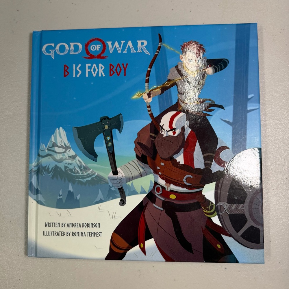 God of War B is for Boy ABC Storybook Hardcover Andrea Robinson Romina Tempest